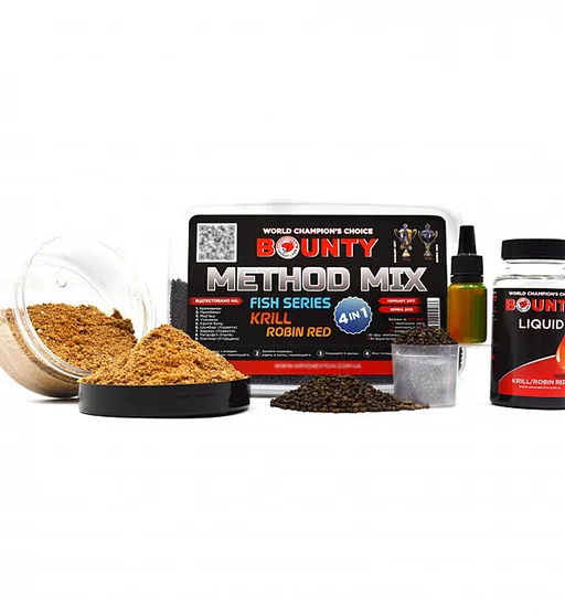 Прикормка Bounty Method Mix4in1 Krill/Robin Red