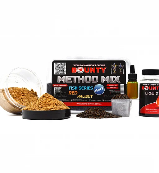 Прикормка Bounty Method Mix4in1 Red Halibut