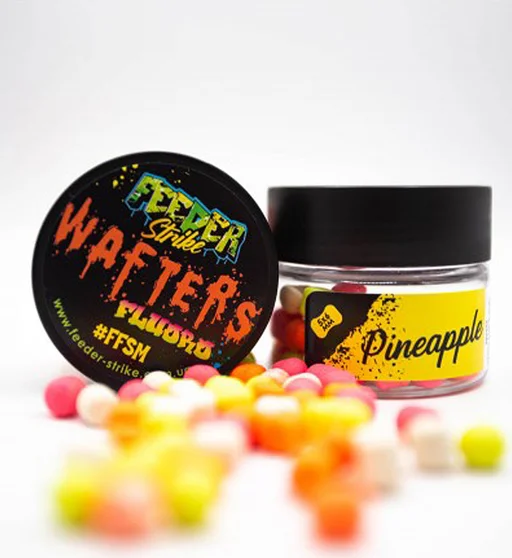 Бойли Feeder Strike Wafters Fluoro 5x6mm Pineapple