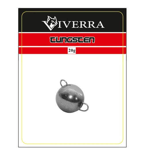 Разборная вольфрамовая чебурашка Viverra 20g Natural (1шт)