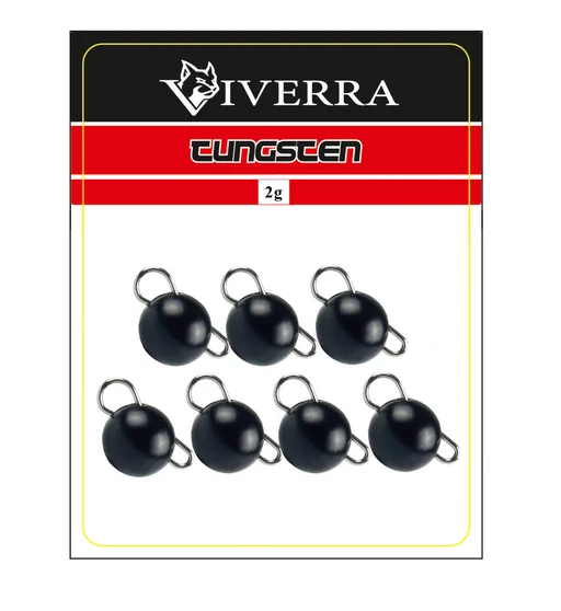 Розбірна вольфрамова чебурашка Viverra 2g Black (7шт)