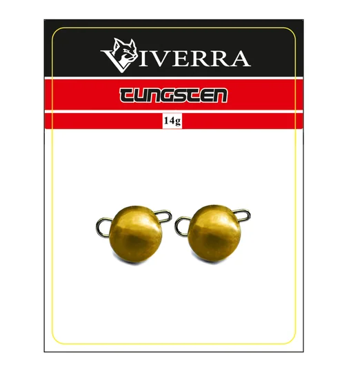 Разборная вольфрамовая чебурашка Viverra 14g Gold (2шт)