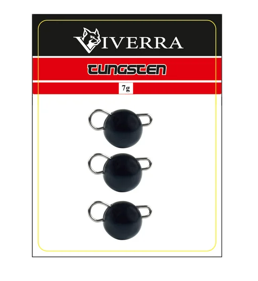 Розбірна вольфрамова чебурашка Viverra 7g Matte Black (3шт)