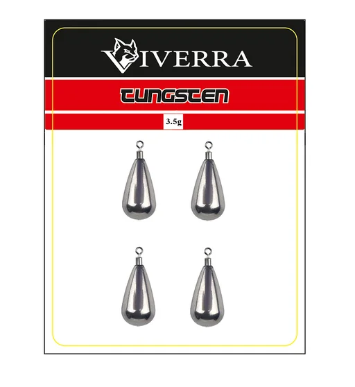 Груз джиг ріг вольфрам Viverra 3,5g Natural (4шт)