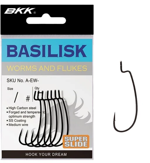 Оффсетный крючок BKK Basilisk #5/0