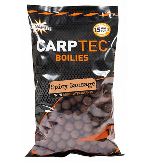Бойли Dynamite Baits Carp Tec Spicy Sausage 15mm 1kg