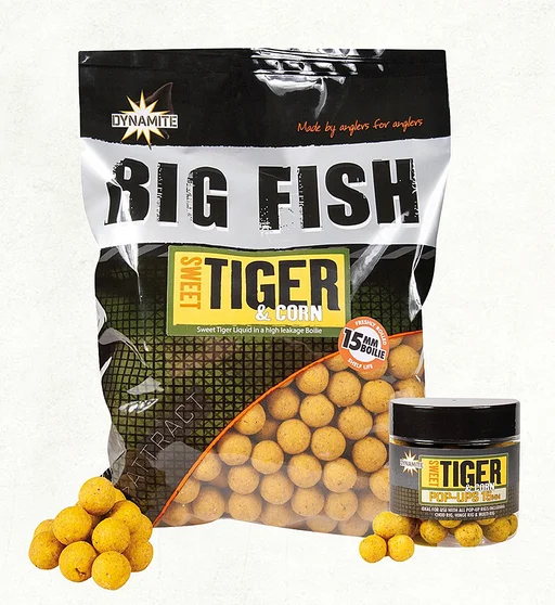 Бойли Dynamite Baits Sweet Tiger & Corn 15mm 1.8kg