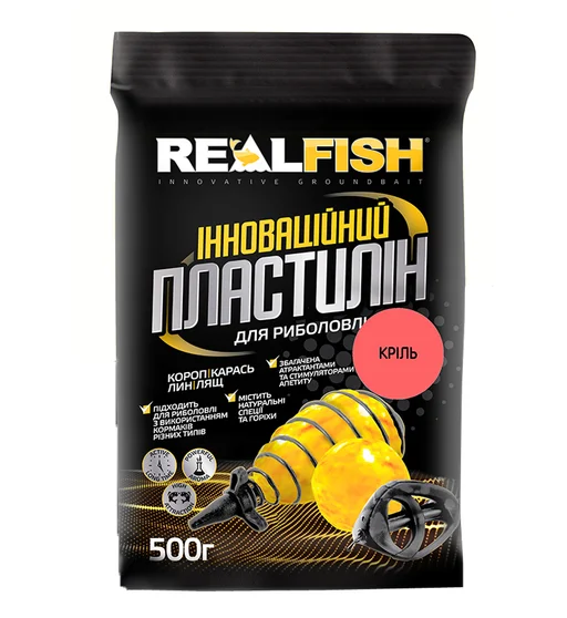 Пластилин Real Fish Криль 0.5kg