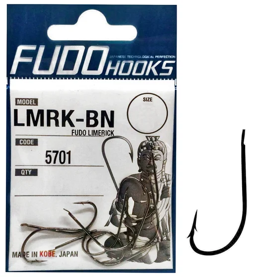 Крючки Fudo Limerick Black 6 (10 шт.)