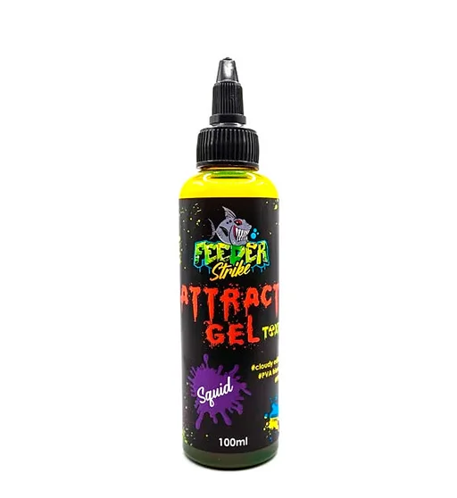 Атрактант Feeder Strike Attract Gel Toxic 100ml Squid