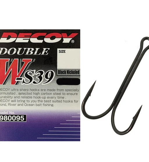 Гачок двійник Decoy W-S 39 #1 5pc