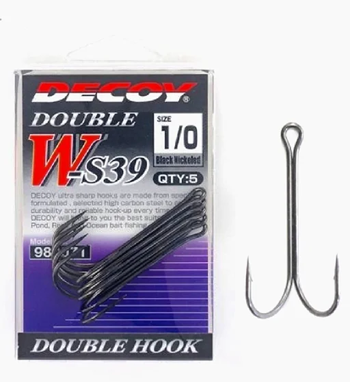 Гачок двійник Decoy W-S 39 #1/0 5pc