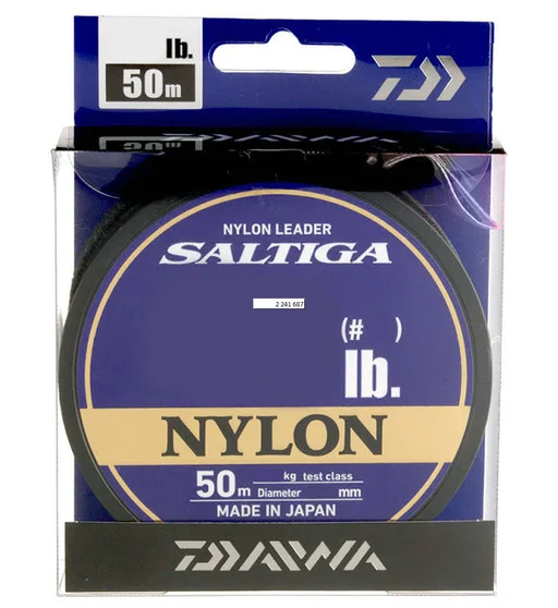 Моношоклідер Daiwa SALTG NYLON LEADER 0.74mm 70LB 50M
