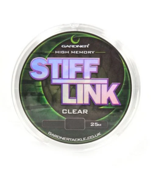 Поводочный материал Gardner Stiff-Link 0.50mm 20lb 9.1kg clear
