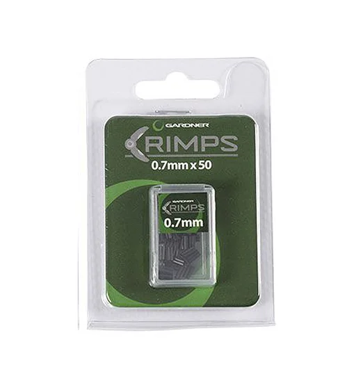 Клипси Gardner Crimps 0.7mm 50pc