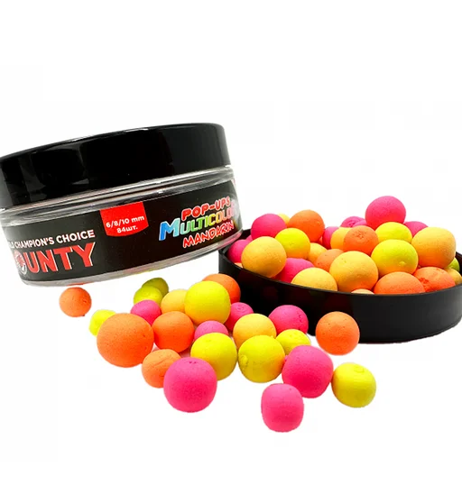 Бойли Bounty Pop-Up Multicolor Multisize Mandarin 6/8/10mm 84pc