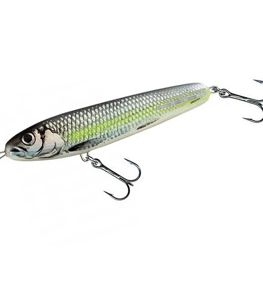 Воблер Salmo Sweeper 100S 100mm 19g #Silver Chartreuse Shad