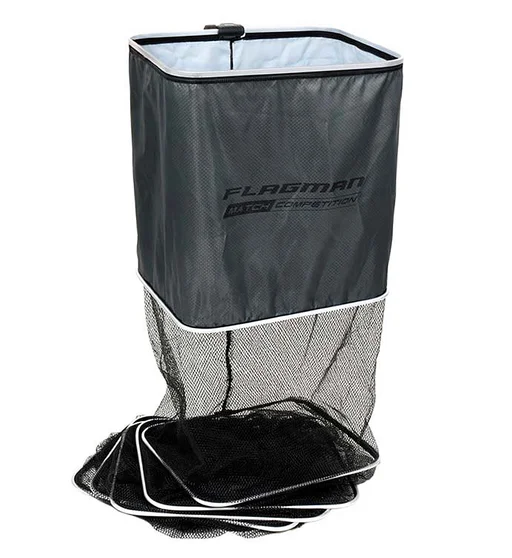 Садок прямоугольный 50x40cm Rubber mesh 3m