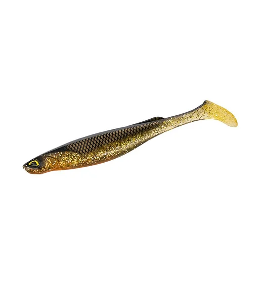 Силікон FishUp RAM Shad 8" 1pc #358 Golden Shiner
