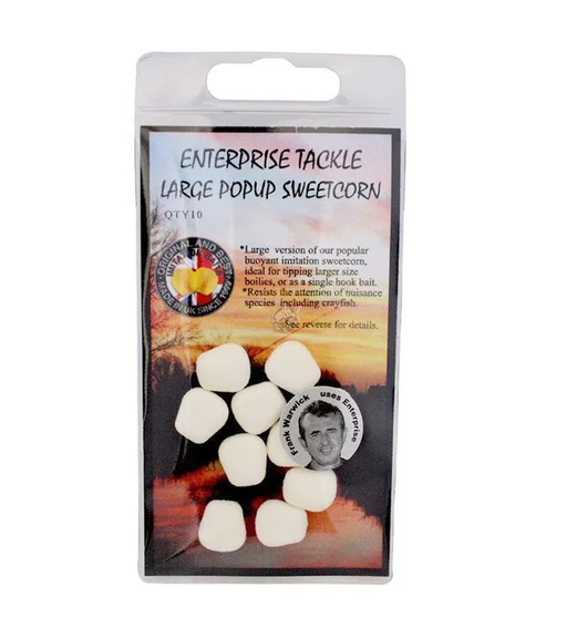 Искусственная кукуруза Enterprise Tackle Pop-Up Large White