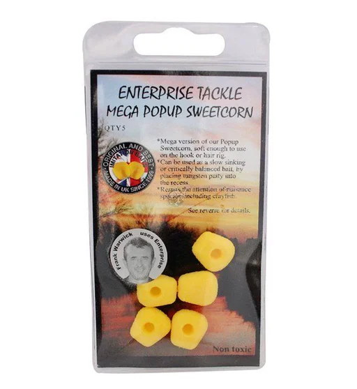 Искусственная кукуруза Enterprise Tackle Pop-Up Mega Yellow