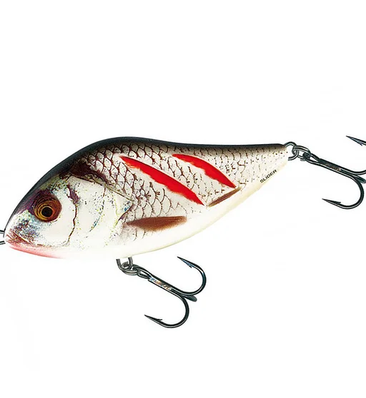 Воблер Salmo Slider 70F 70mm 17g #Wounded Real Grey Shiner