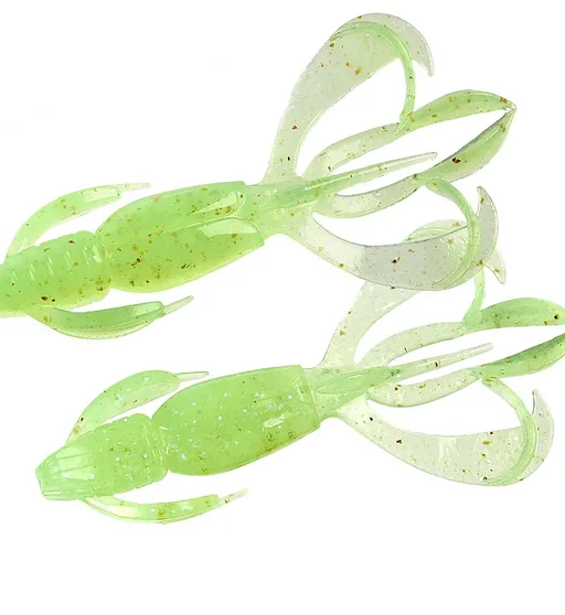 Силікон Keitech Crazy Flapper 3.6" ea#19 Electric Chart Shad