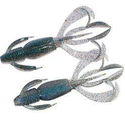Силікон Keitech Crazy Flapper 2.4" ea#22 Electric Silver Shiner