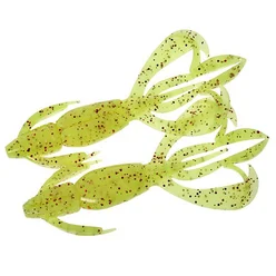 Силікон Keitech Crazy Flapper 2.4" pal#01 Chartreuse Red flk