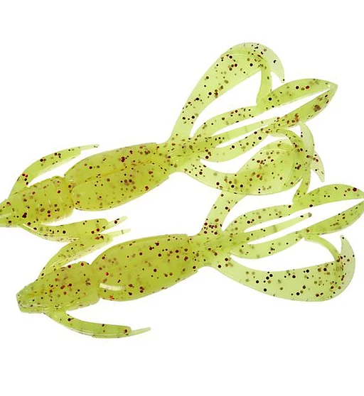 Силікон Keitech Crazy Flapper 2.4" pal#01 Chartreuse Red flk