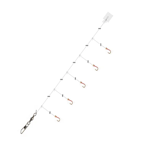 Оснастка Daiwa Grand Wave Hering Rig Micro 135cm 0.2/0.26mm #14