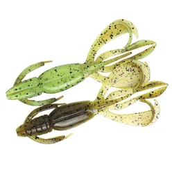 Силікон Keitech Crazy Flapper 2.4" #401 Green Pumpkinpp.Chart