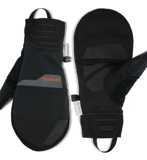 Перчатки Simms Windstopper Foldover Mitt Black S