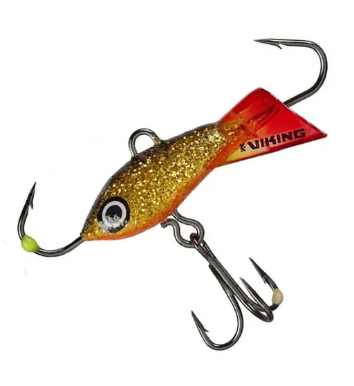 Балансир Viking Fishing Yeti Ice Jig 20mm 3g #10 Golden Dark