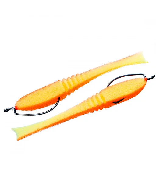 Рибка поролонова ПрофМонтаж Dancing Fish 5.5" reverse tail offset #105 5pc