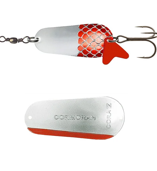 Блешня Cormoran CORA-Z 80mm 45g #Silver/Red scales