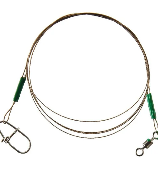 Поводок стальной Cormoran 1x19 Wire leader 30cm 9kg 2pcs