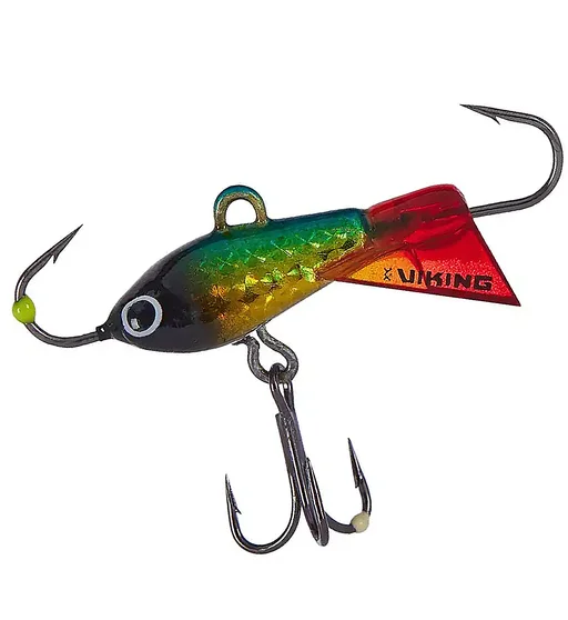 Балансир Viking Fishing Yeti Ice Jig 20mm 3g #2 Green Glam