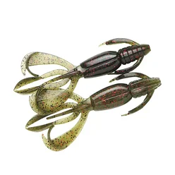 Силікон Keitech Crazy Flapper 2.4" #208 Watermelon PP. Red