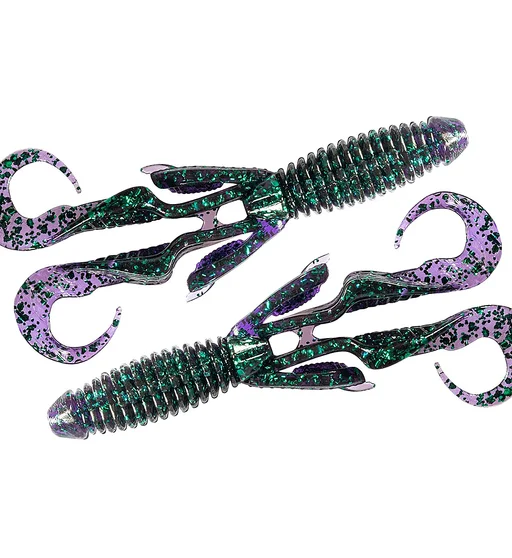 Плаваючий силікон ZMAN Gremlin 4.5" 4pc #Junebug