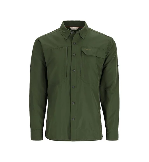 Сорочка Simms Guide Shirt Riffle Green L