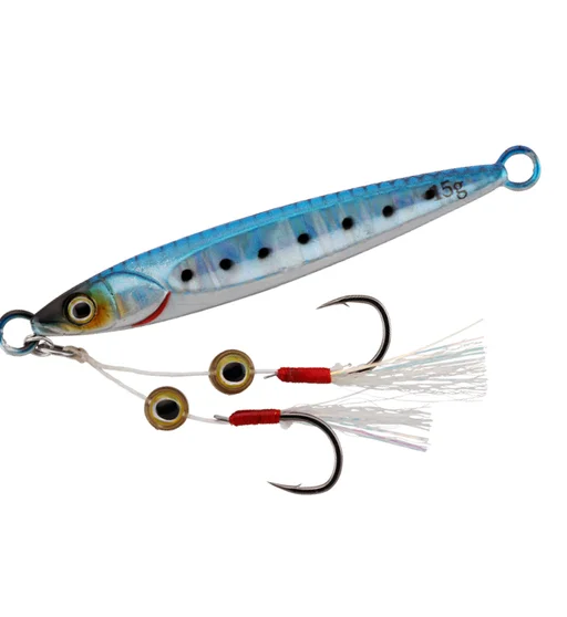 Пилькер Jackall Big Backer Fit Jig 57mm 15g #Iwashi/Magma Wave Holo