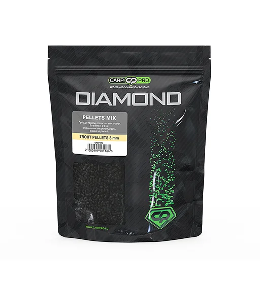 Пелетс Carp Pro Diamond Trout Pellets Mix 3mm 1000g