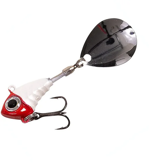 Тейл-спиннер Fladen Conrad Vibra Tail 7g #Hot Red/Silver