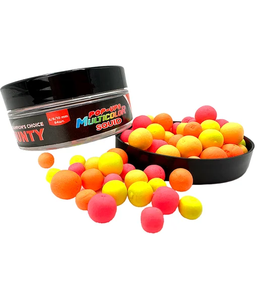 Бойли Bounty Pop-Up Multicolor Multisize Squid 6/8/10mm 84pc