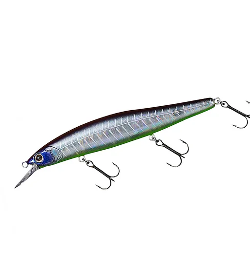 Воблер Daiwa Steez Minnow 110SP-SR 110mm 14.4g #Ghost Herring