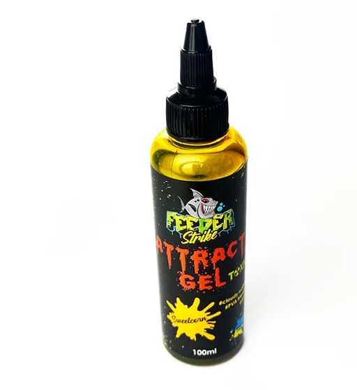 Аттрактант Feeder Strike Attract Gel Fluoro 100ml Sweetcorn