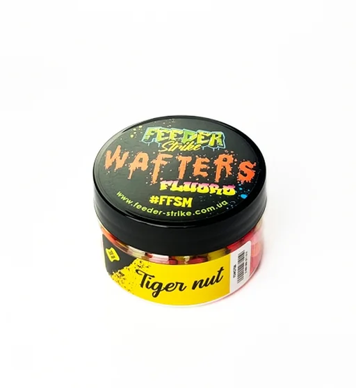 Бойлы Feeder Strike Wafters Fluoro 6x8mm Tiger Nut