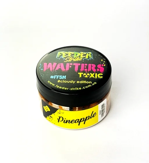 Бойлы Feeder Strike Wafters Toxic 7x10mm Pineapple