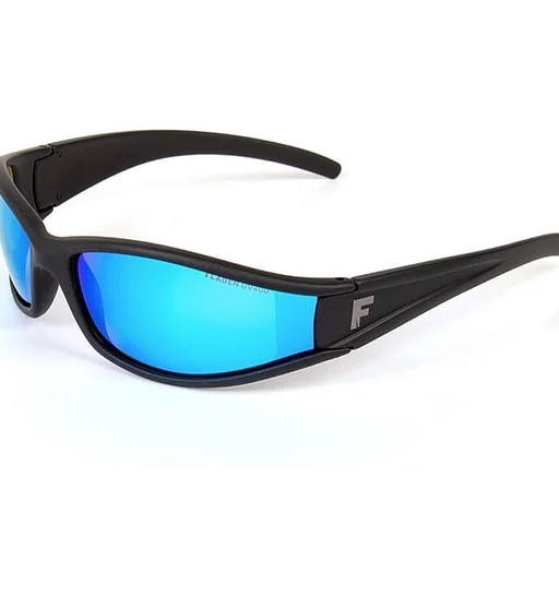 Окуляри Fladen Polarized Sunglasses Matt Black Blue Lens